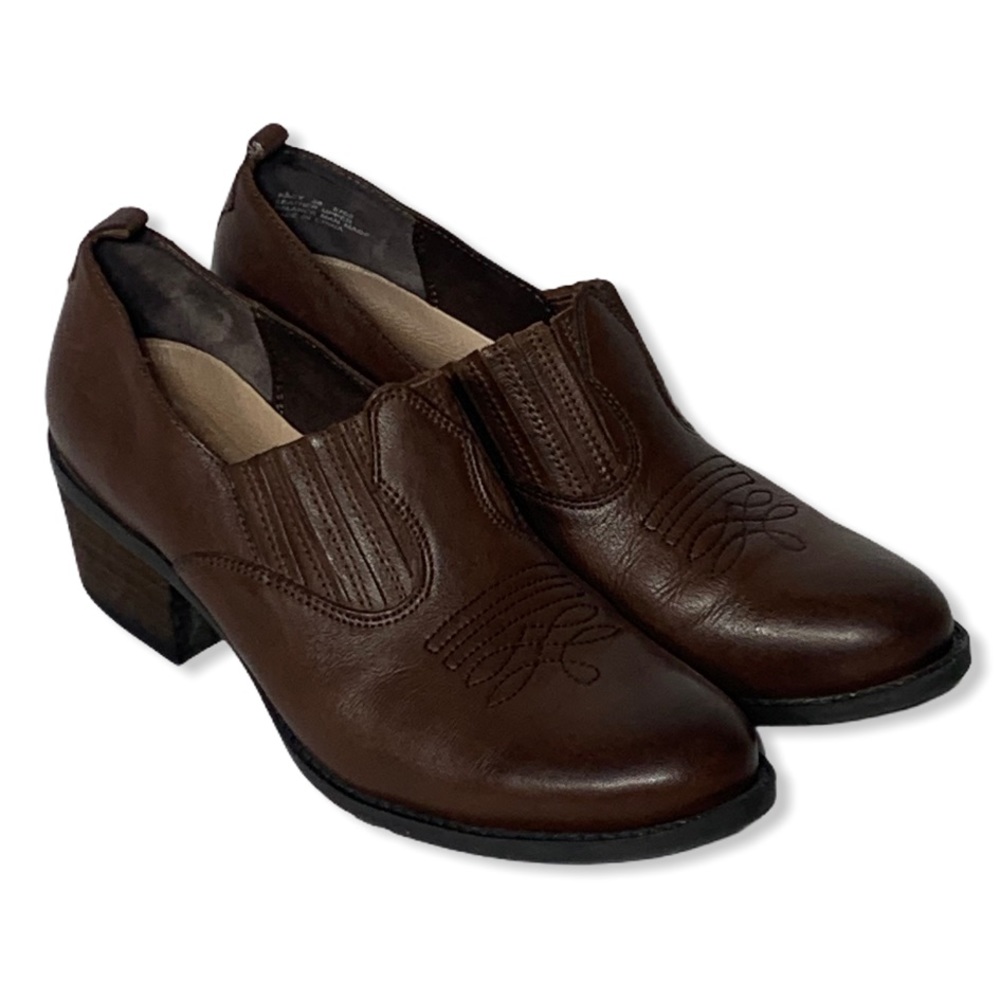 Umberto Raffini Leather Western Ankle Boot